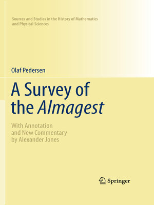 cover image of A Survey of the Almagest